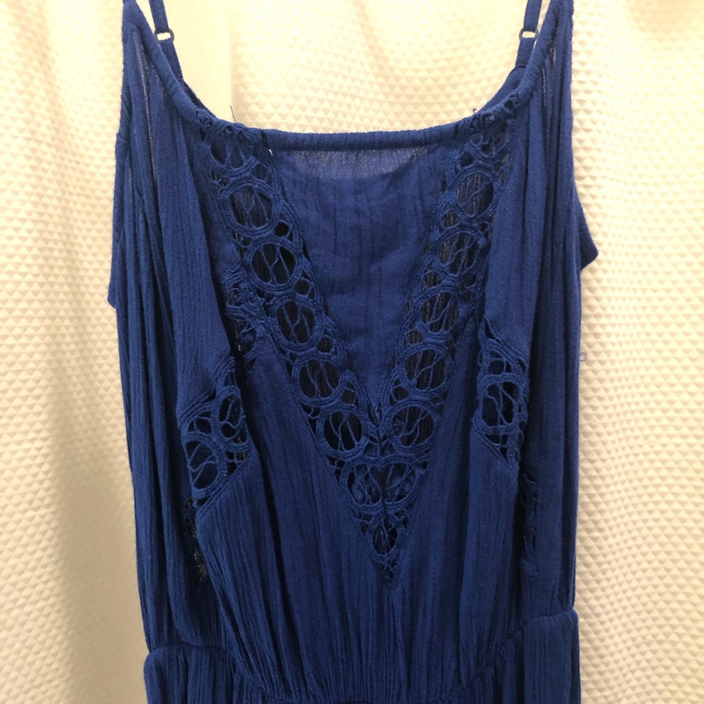 Staring at Stars Blue Summer Romper